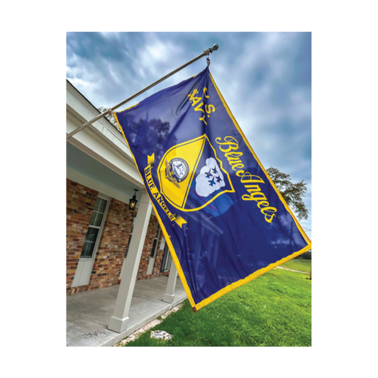 Blue Angels Crest Flag
