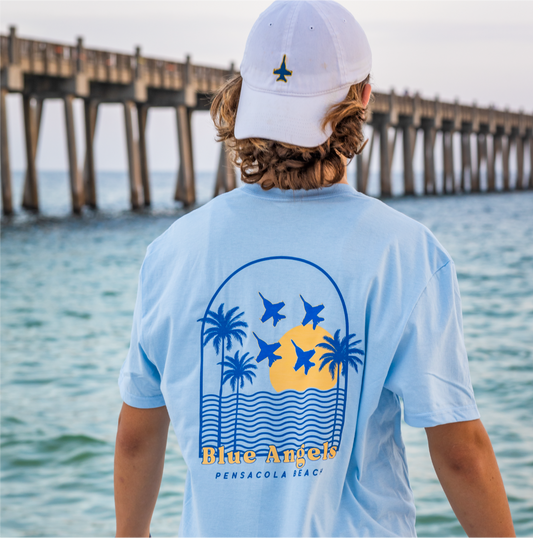 Comfort Color Blue Angels "Cali Style" T-Shirt