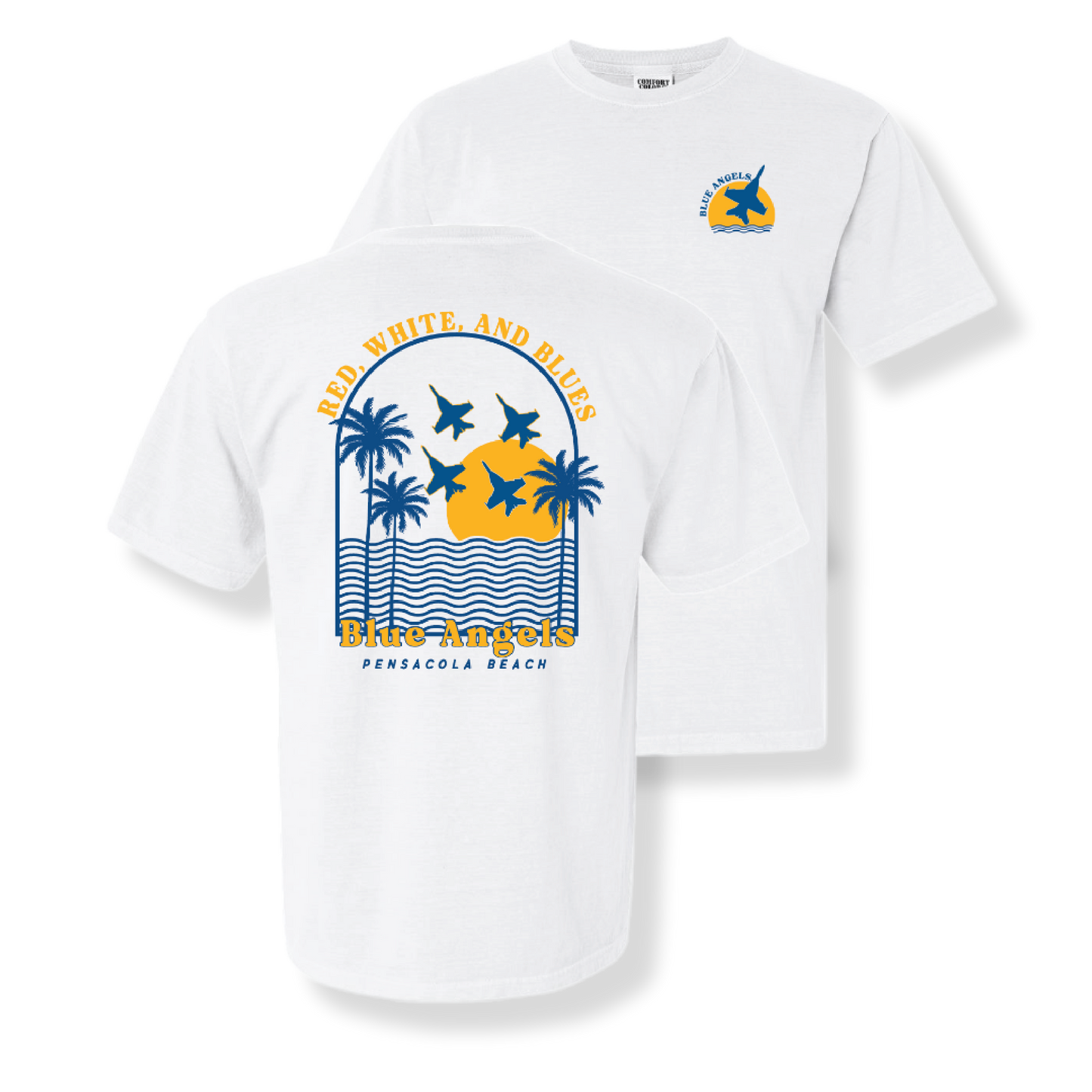 Comfort Color Blue Angels "Cali Style" T-Shirt