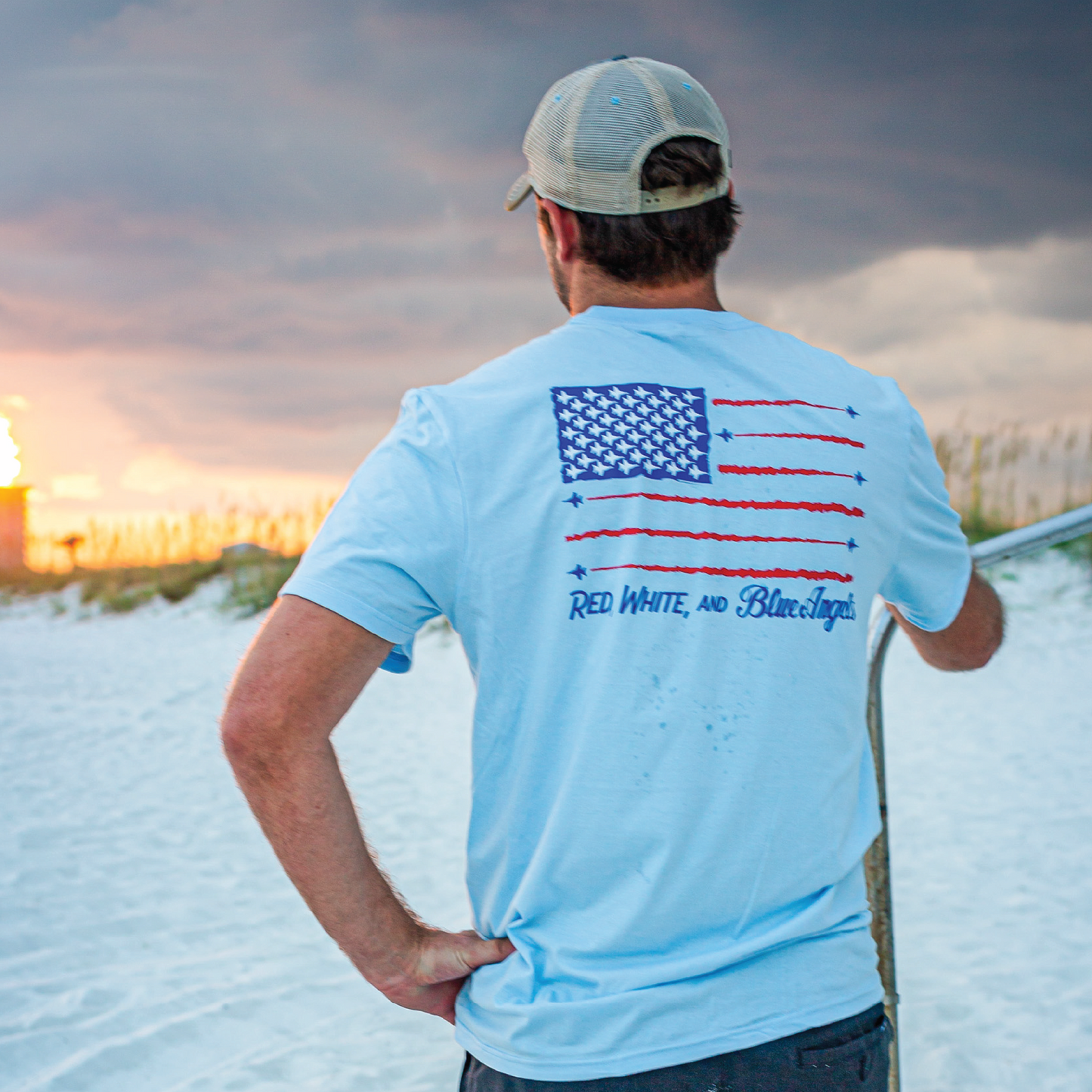 Red, White, and Blues Flag T-Shirt