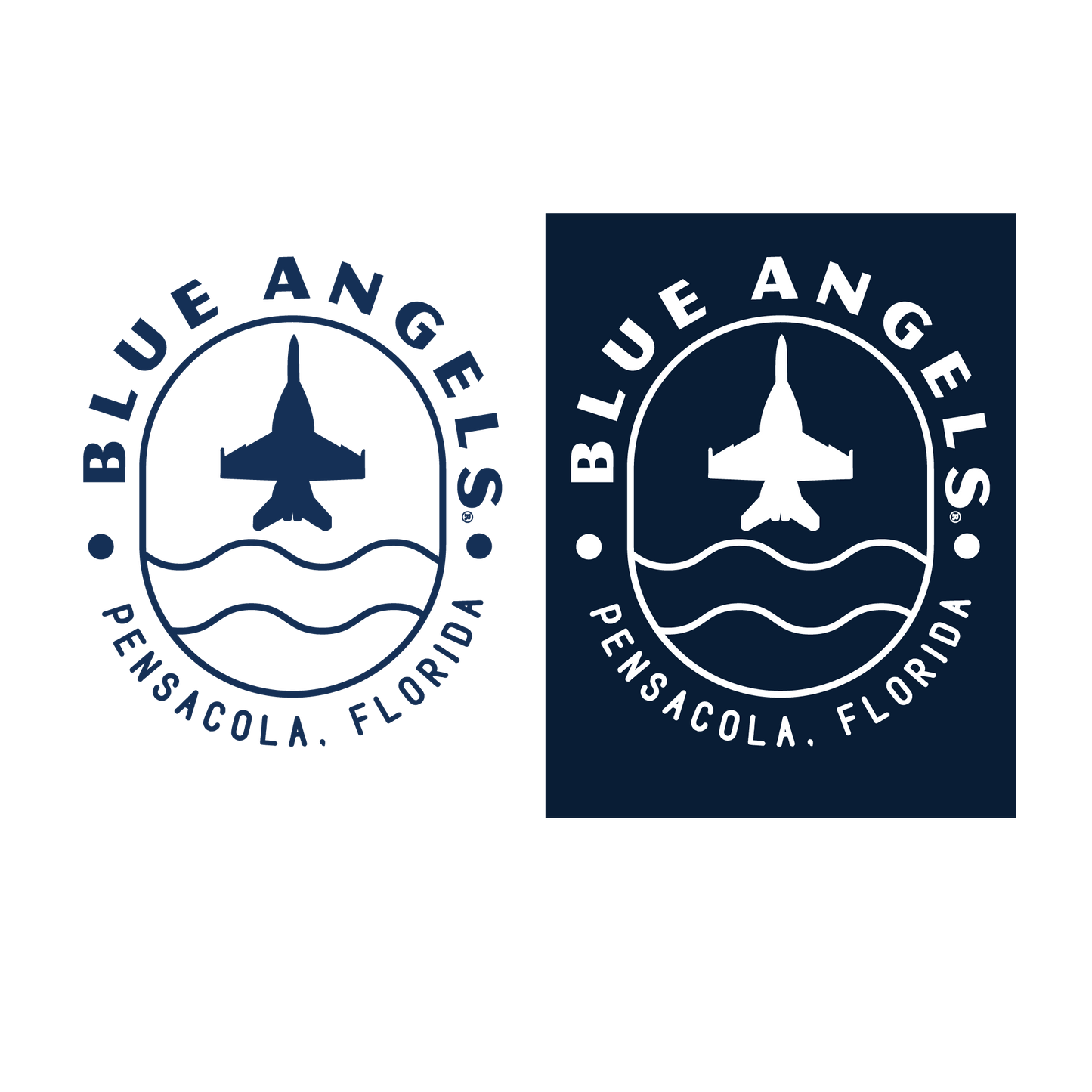Blue Angels Sticker Style Dad Hat