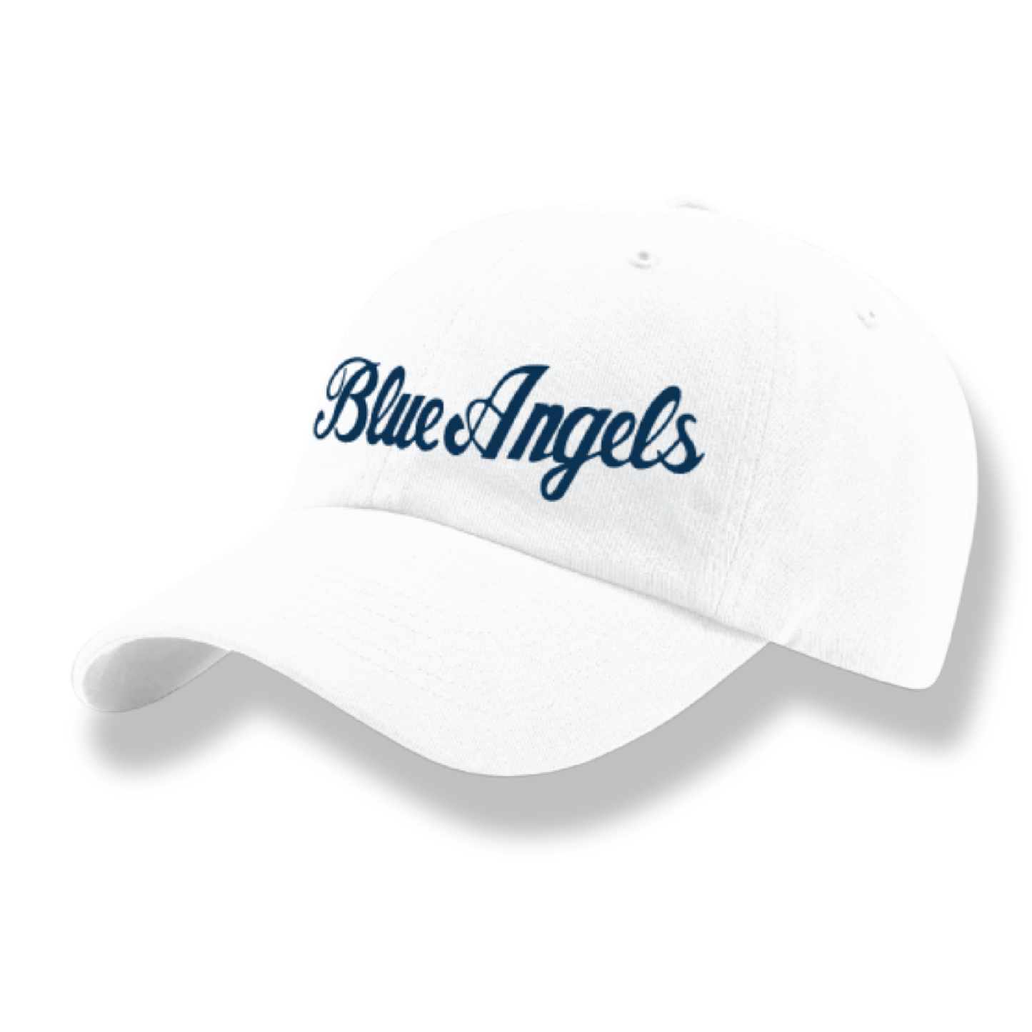 Blue Angels Script Dad Cap
