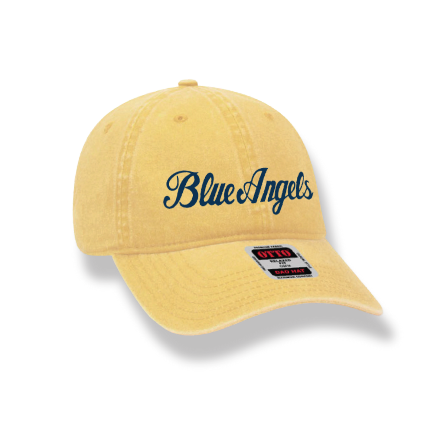 Blue Angels Script Dad Cap