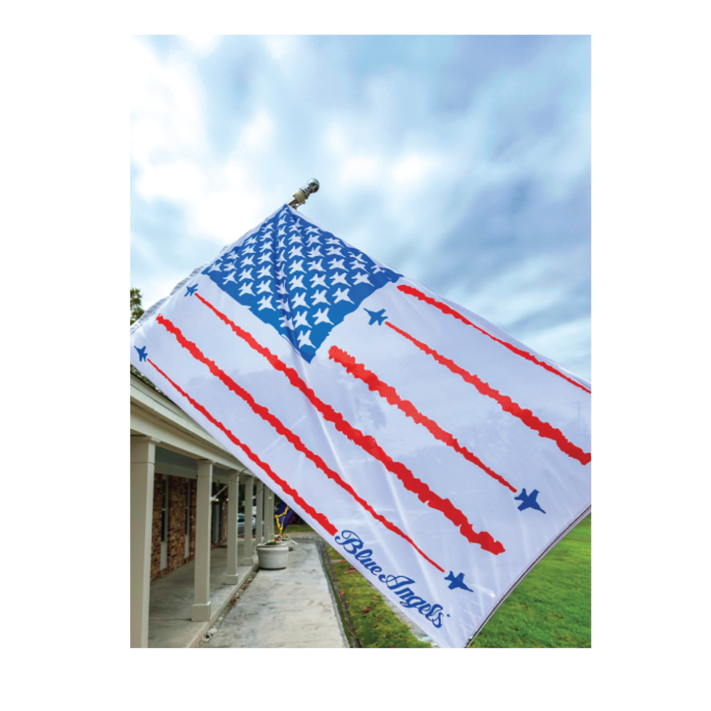 Blue Angels American Flag