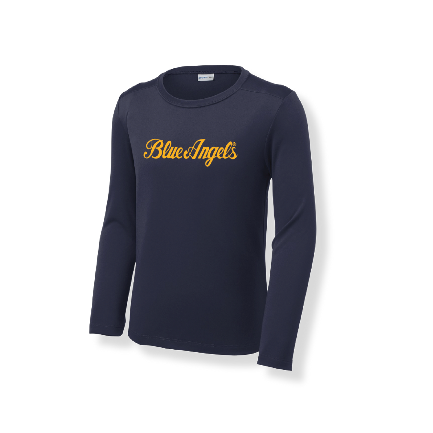 Long Sleeve Blue Angels Swim Shirt