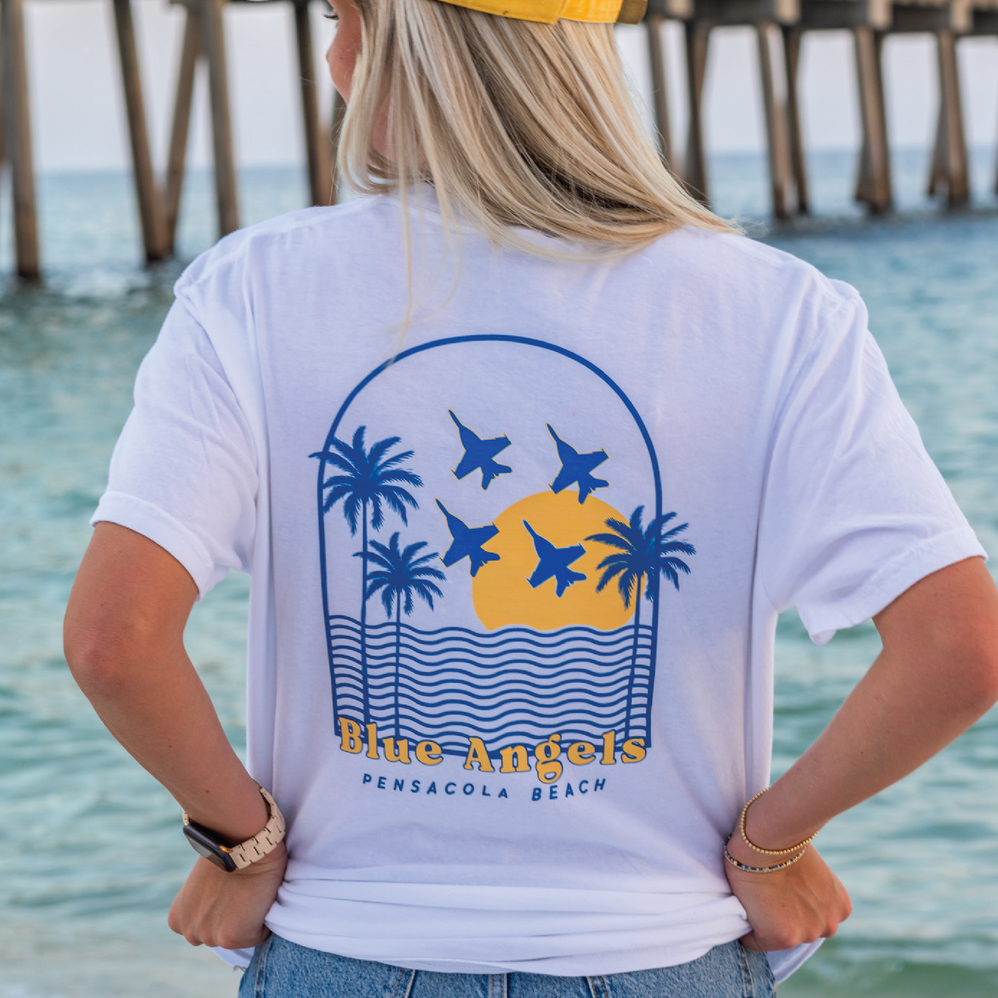 Comfort Color Blue Angels "Cali Style" T-Shirt