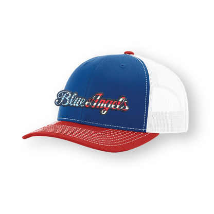 American Blue Angels 3D patch Trucker Hat